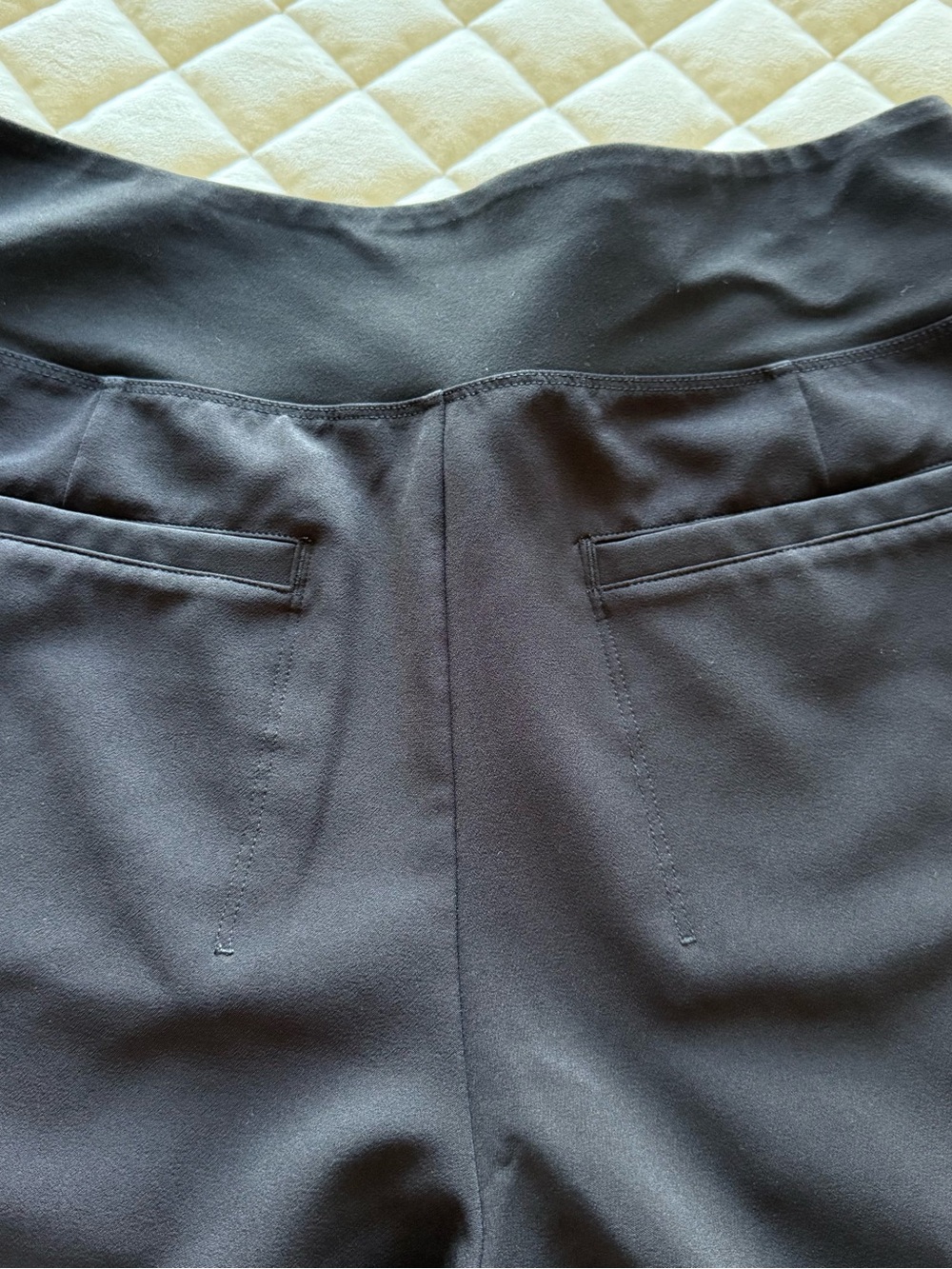 Athleta Black Endless High Rise Pants Straight Leg Size 8 Style 533636 - Picture 8 of 10